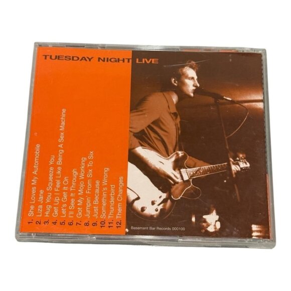 The Steve Strongman Band CD Tuesday Night Live Blues Rock Album Basement Bar - Picture 10 of 10